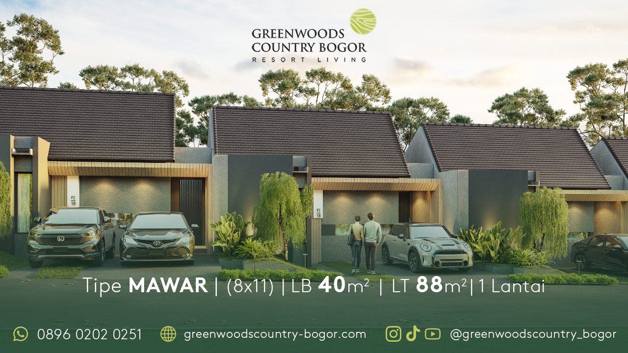 rumah 1 lantai bogor